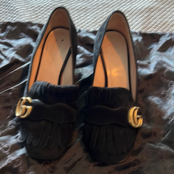 Gucci Shoes - Gucci Marmot Double G Pumps